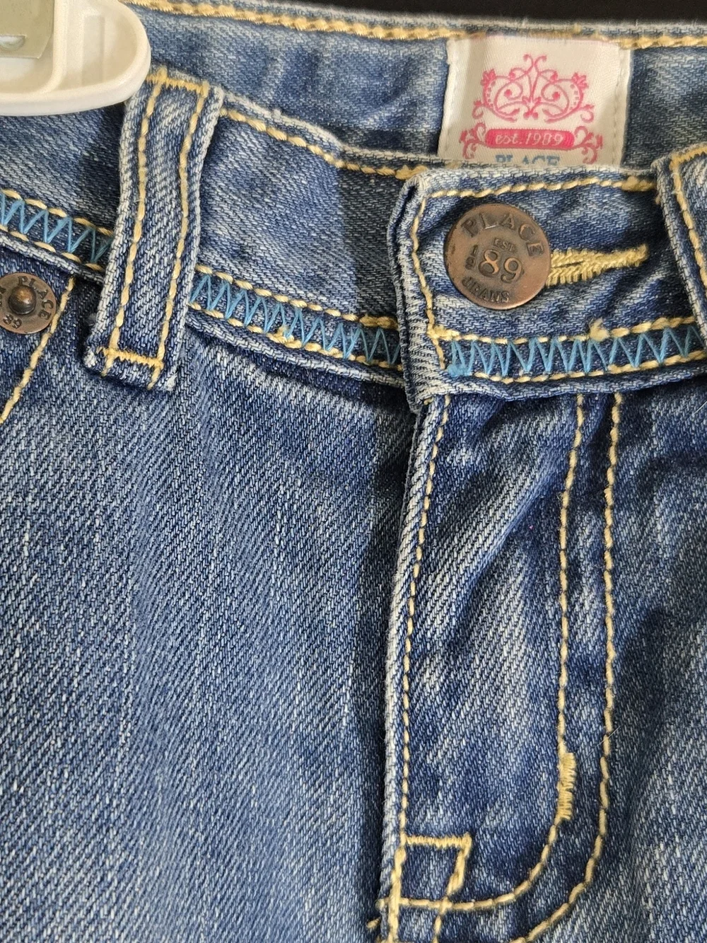 Classic Light Blue Girls Jeans #474
